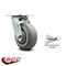 Service Caster 5 Inch Thermoplastic Rubber Swivel Caster with Roller Bearing and Swivel Lock SCC-30CS520-TPRRF-BSL - alternate 4